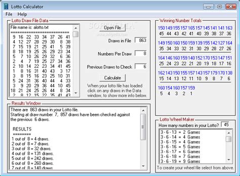 Lottery Calculators .